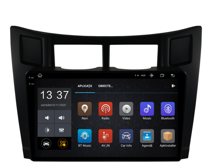 Navigatie Dedicata Toyota Yaris (2005-2011), 2K, 8Gb Ram, 256Gb Stocare, Carplay [5]