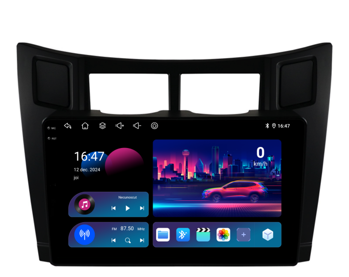 Navigatie Dedicata Toyota Yaris (2005-2011), 9Inch, 2Gb Ram, 32Gb Stocare, Carplay [4]