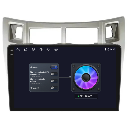 Navigatie Dedicata Toyota Yaris (2005-2011), 9Inch, 2Gb Ram, 32Gb Stocare, Carplay [10]