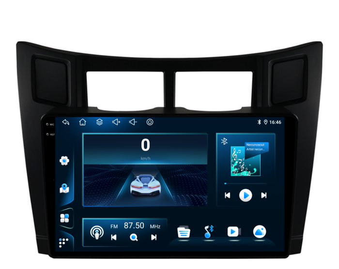 Navigatie Dedicata Toyota Yaris (2005-2011), 9Inch, 4Gb Ram, 64Gb Stocare, Carplay [7]