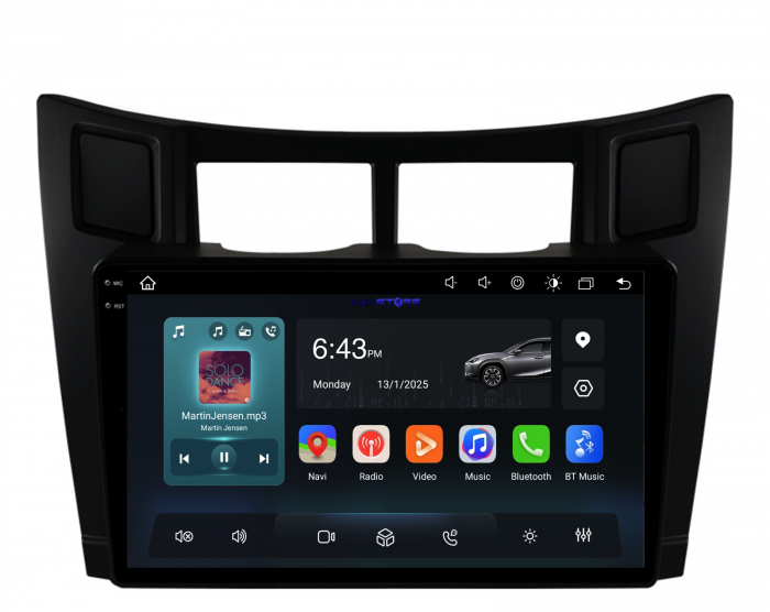 Navigatie Dedicata Toyota Yaris (2005-2011),QuadCore, 9Inch, 4Gb Ram, 64Gb Stocare, Carplay [5]