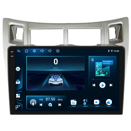 Navigatie Dedicata Toyota Yaris (2005-2011),QuadCore, 9Inch, 4Gb Ram, 64Gb Stocare, Carplay [7]