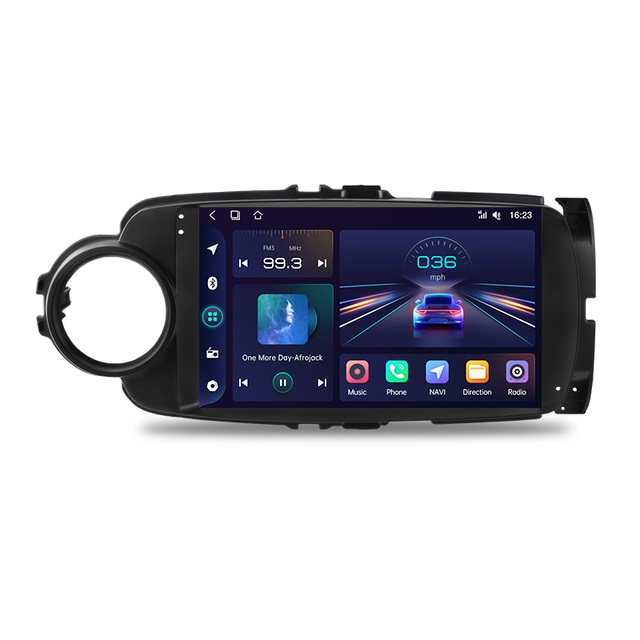 Navigatie Dedicata Toyota Yaris (2011-2018), 9Inch, 1Gb Ram, 32Gb Stocare, Carplay [6]