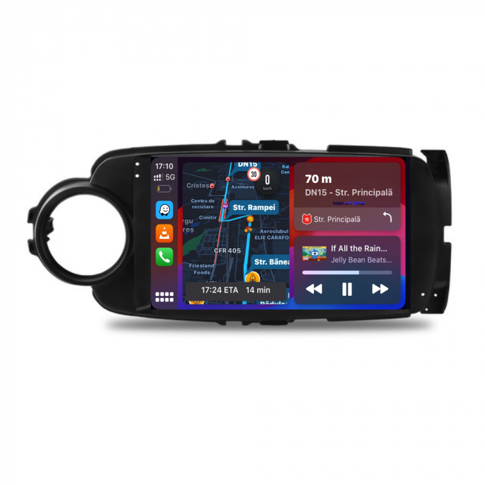 Navigatie Dedicata Toyota Yaris (2011-2018), 9Inch, 6Gb Ram, 128Gb Stocare, Carplay [2]
