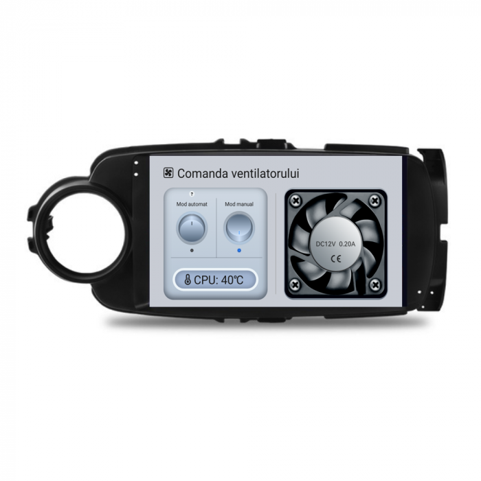 Navigatie Dedicata Toyota Yaris (2011-2018), 9Inch, 6Gb Ram, 128Gb Stocare, Carplay [6]