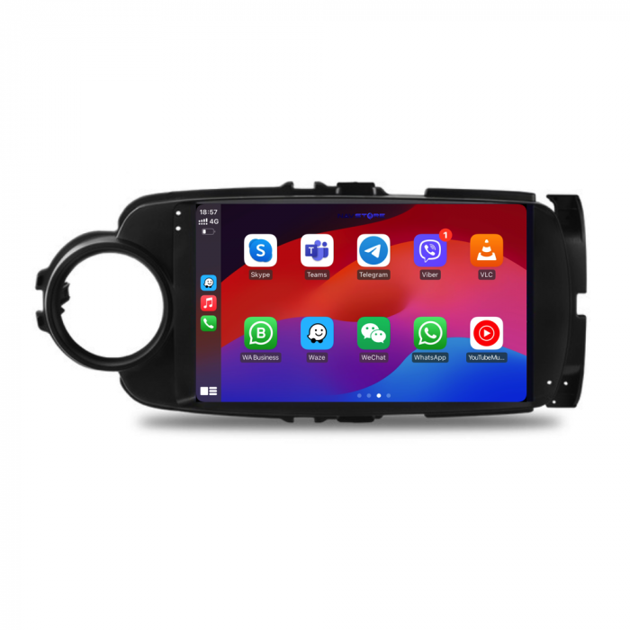 Navigatie Dedicata Toyota Yaris (2011-2018), 9Inch, 6Gb Ram, 128Gb Stocare, Carplay [4]