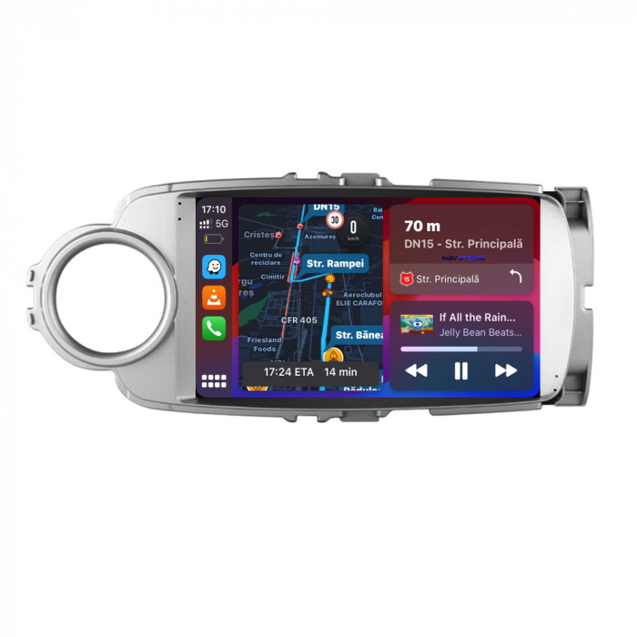 Navigatie Dedicata Toyota Yaris (2011-2018), 9Inch, 6Gb Ram, 128Gb Stocare, Carplay [2]