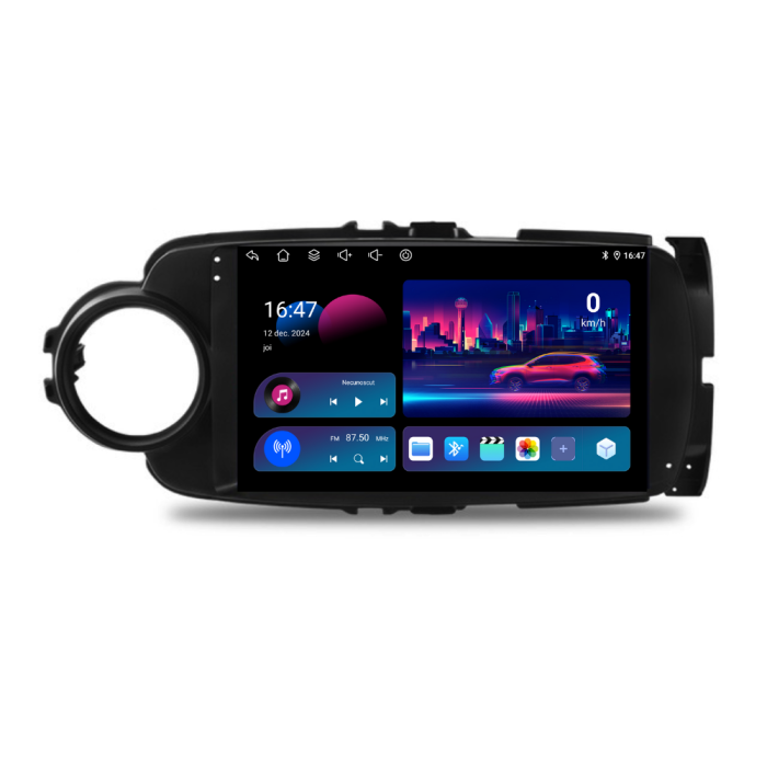 Navigatie Dedicata Toyota Yaris (2011-2018),QuadCore, 9Inch, 4Gb Ram, 64Gb Stocare, Carplay [4]