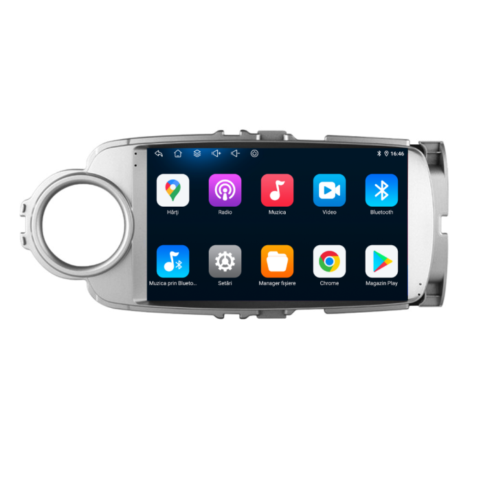 Navigatie Dedicata Toyota Yaris (2011-2018),QuadCore, 9Inch, 4Gb Ram, 64Gb Stocare, Carplay [5]