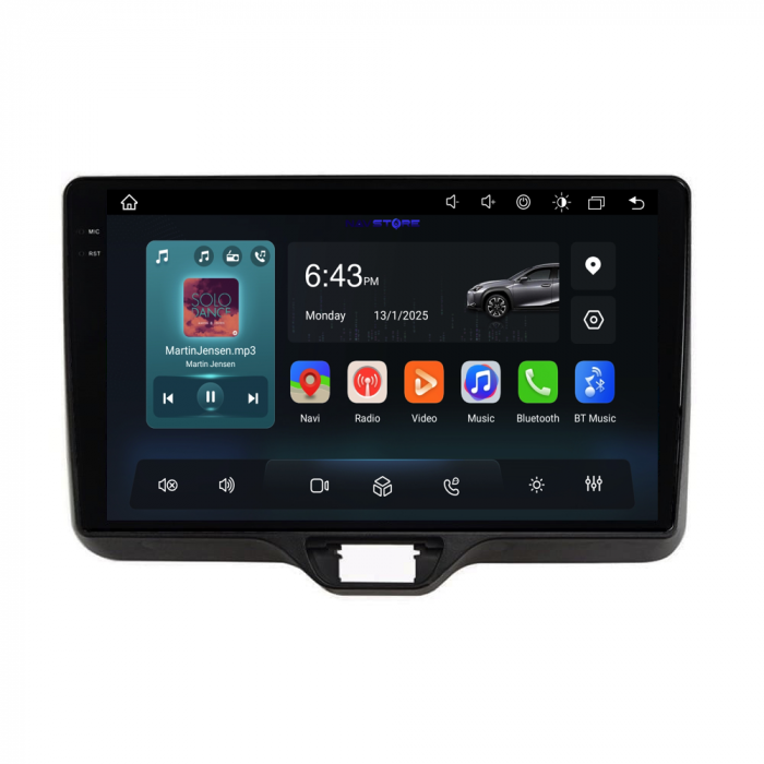 Navigatie Dedicata Toyota Yaris P21 (2020-2025), 10 Inch, 8Gb Ram, 256Gb Stocare, Carplay [5]
