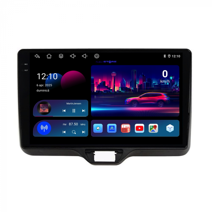 Navigatie Dedicata Toyota Yaris P21 (2020-2025), 10 Inch, 8Gb Ram, 256Gb Stocare, Carplay [4]