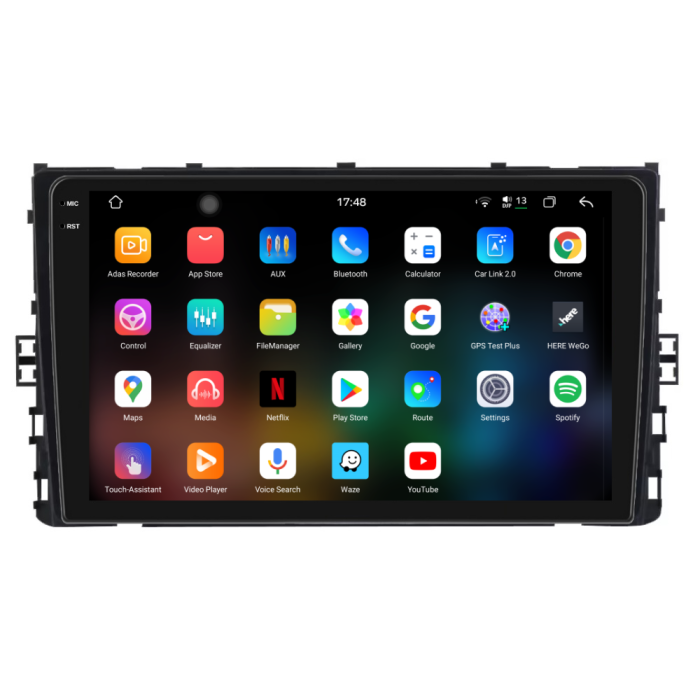 Navigatie Dedicata Volkswagen Amarok 2017+, 2K, 12Gb Ram, 256Gb Stocare, Carplay [3]