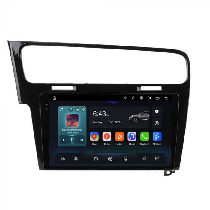 Navigatie Dedicata Volkswagen Golf 7 (2013-2020), 10Inch, 4Gb Ram, 64Gb Stocare, Carplay [4]