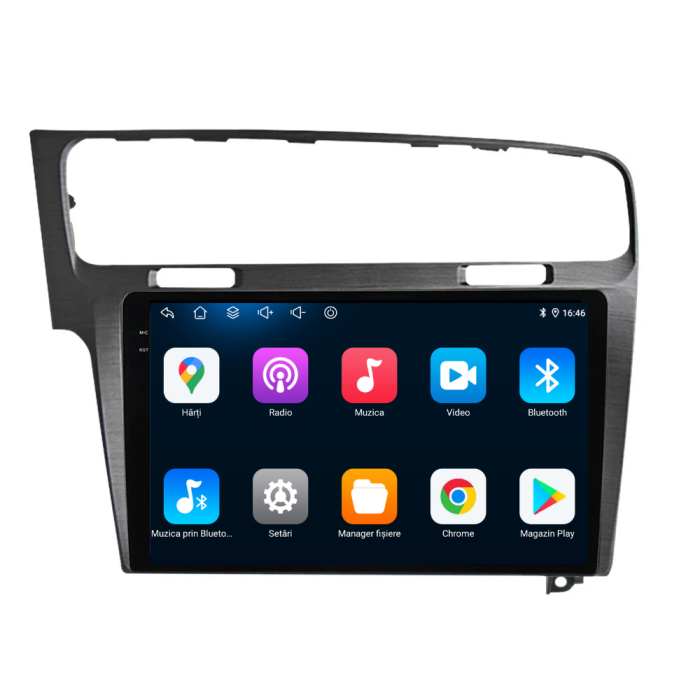 Navigatie Dedicata Volkswagen Golf 7 (2013-2020), 10Inch, 4Gb Ram, 64Gb Stocare, Carplay [5]