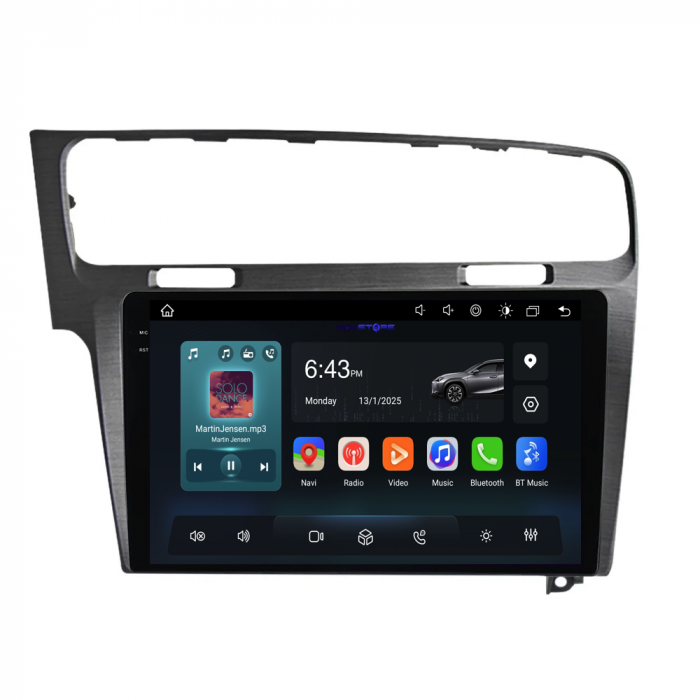 Navigatie Dedicata Volkswagen Golf 7 (2013-2020),QuadCore, 10Inch, 4Gb Ram, 64Gb Stocare, Carplay [4]