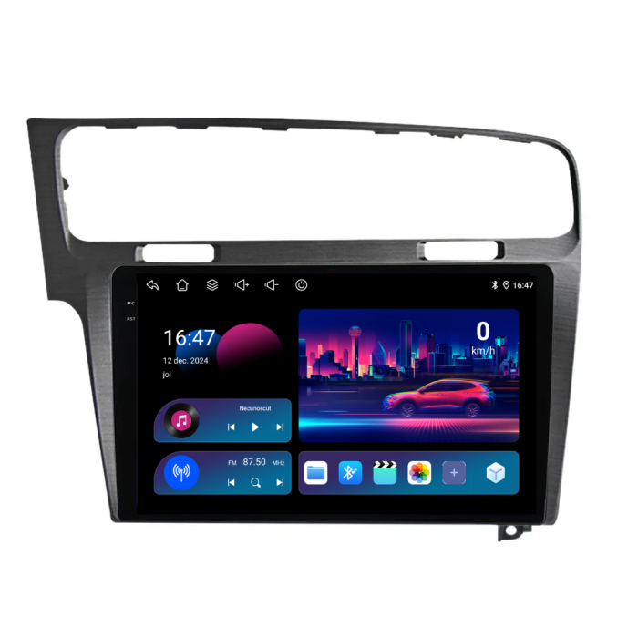 Navigatie Dedicata Volkswagen Golf 7 (2013-2020), 10Inch, 6Gb Ram, 128Gb Stocare, Carplay [4]