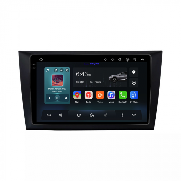 Navigatie Dedicata Volkswagen Golf MK6 (2009-2013), 9Inch, 8Gb Ram, 256Gb Stocare, Carplay [5]