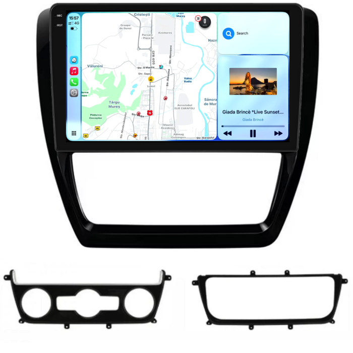 Navigatie Dedicata Volkswagen Jetta (2011 - 2018), 10Inch, 2Gb Ram, 32Gb Stocare, Carplay [4]