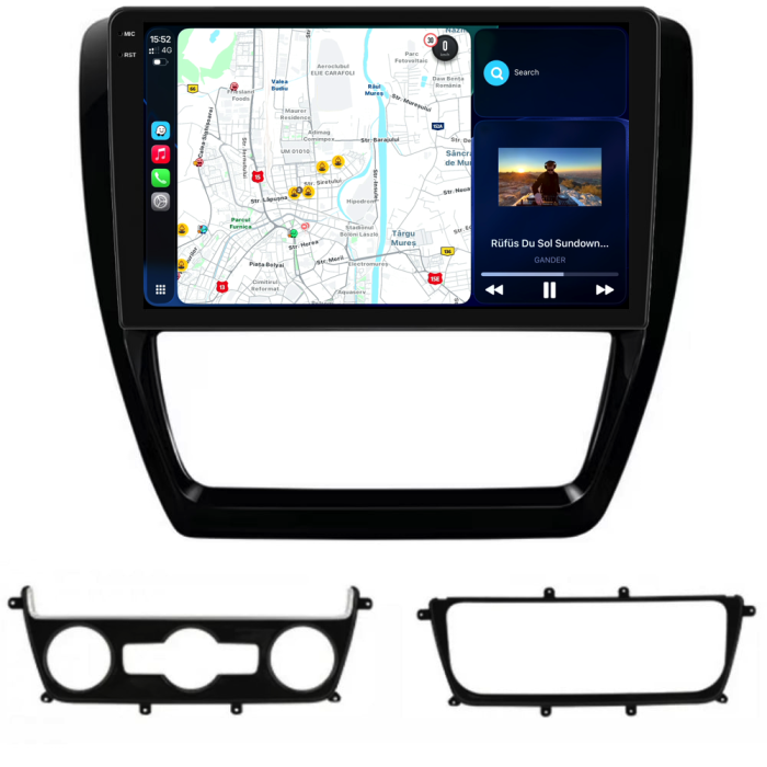 Navigatie Dedicata Volkswagen Jetta (2011 - 2018), 10Inch, 6Gb Ram, 128Gb Stocare, Carplay [2]