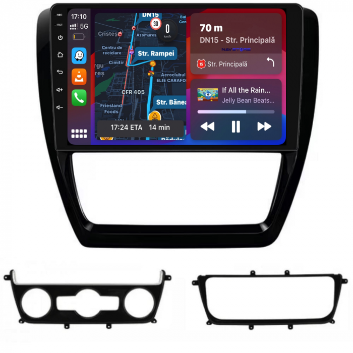 Navigatie Dedicata Volkswagen Jetta (2011 - 2018), 10Inch, 8Gb Ram, 256Gb Stocare, Carplay [2]
