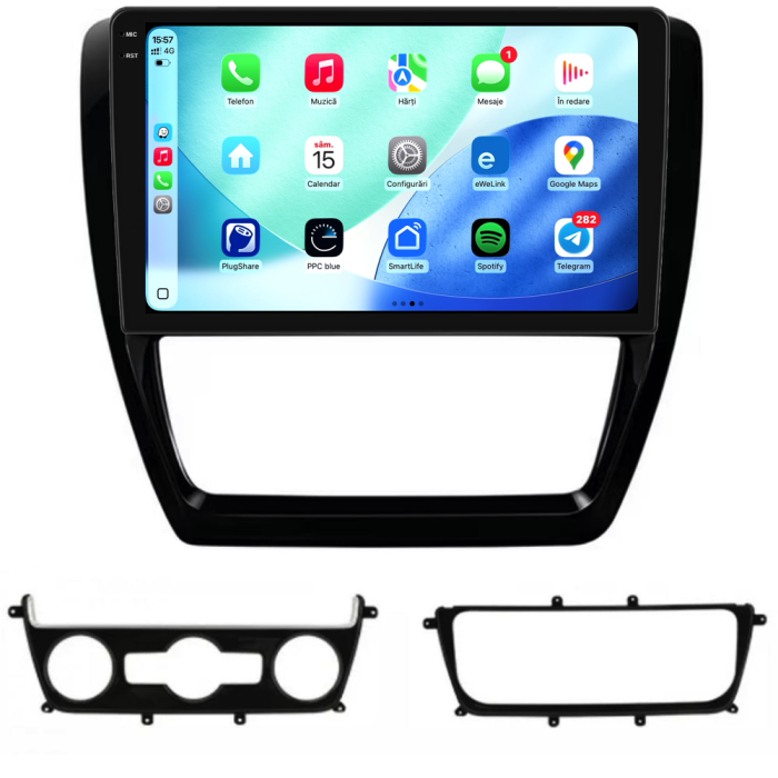 Navigatie Dedicata Volkswagen Jetta (2011 - 2018), 2K, 12Gb Ram, 256Gb Stocare, Carplay [7]