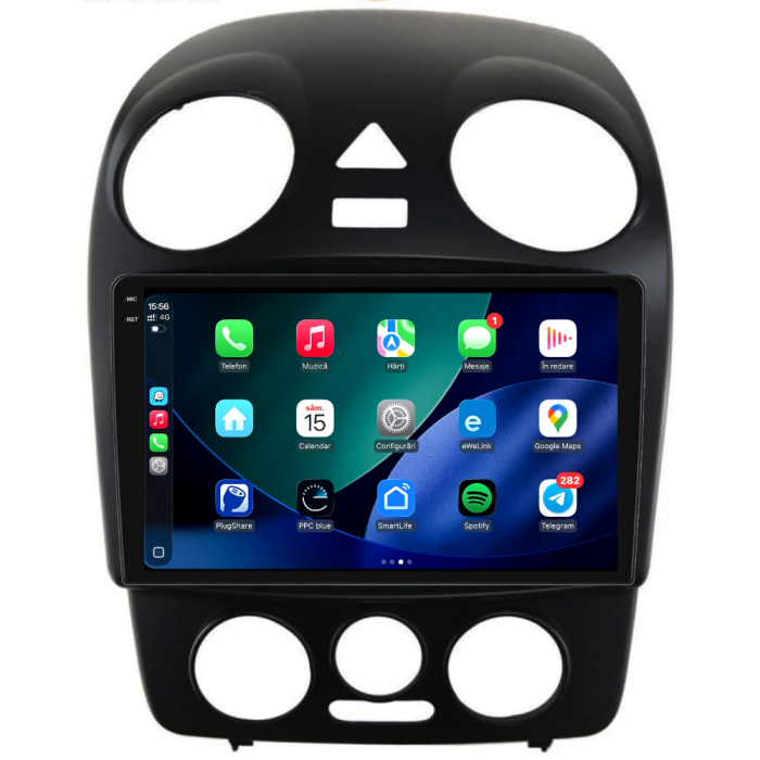 Navigatie Dedicata Volkswagen New Beetle (2004-2011), 2K, 8Gb Ram, 256Gb Stocare, Carplay [3]