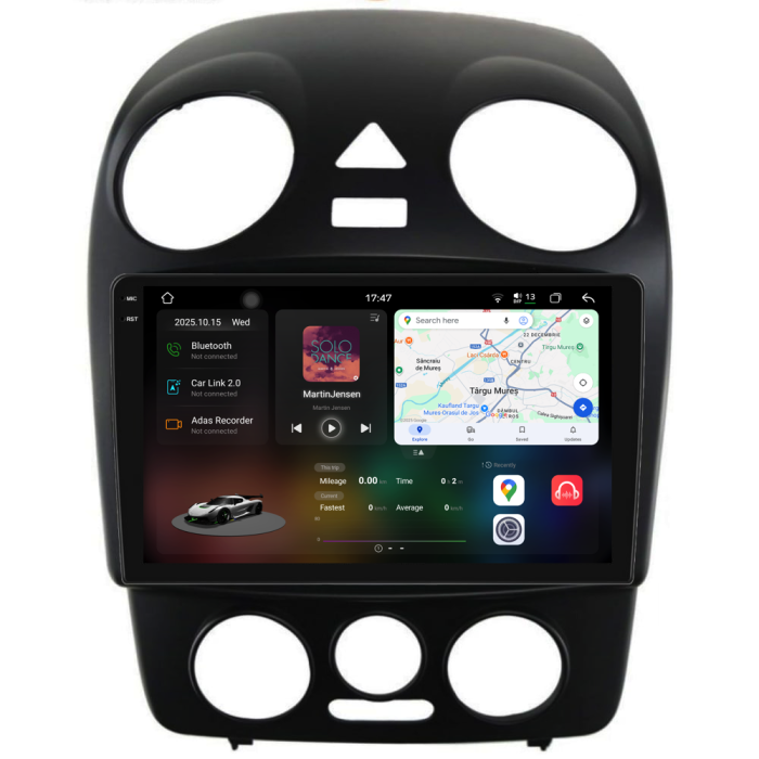 Navigatie Dedicata Volkswagen New Beetle (2004-2011), 2K, 12Gb Ram, 256Gb Stocare, Carplay [1]