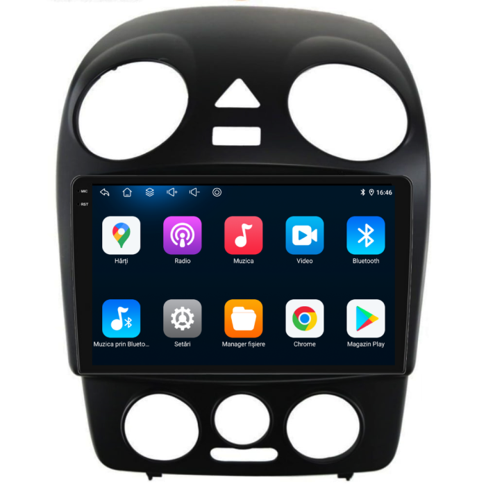 Navigatie Dedicata Volkswagen New Beetle (2004-2011),QuadCore, 9Inch, 4Gb Ram, 64Gb Stocare, Carplay [6]