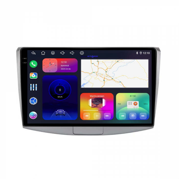 Navigatie Dedicata Volkswagen Passat B6/B7/CC (2005-2015), 10Inch, 6Gb Ram, 128Gb Stocare, Carplay [6]