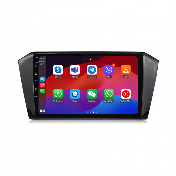 Navigatie Dedicata Volkswagen Passat B8 (2015 - 2022), 10 Inch, 6Gb Ram, 128Gb stocare, Carplay [4]