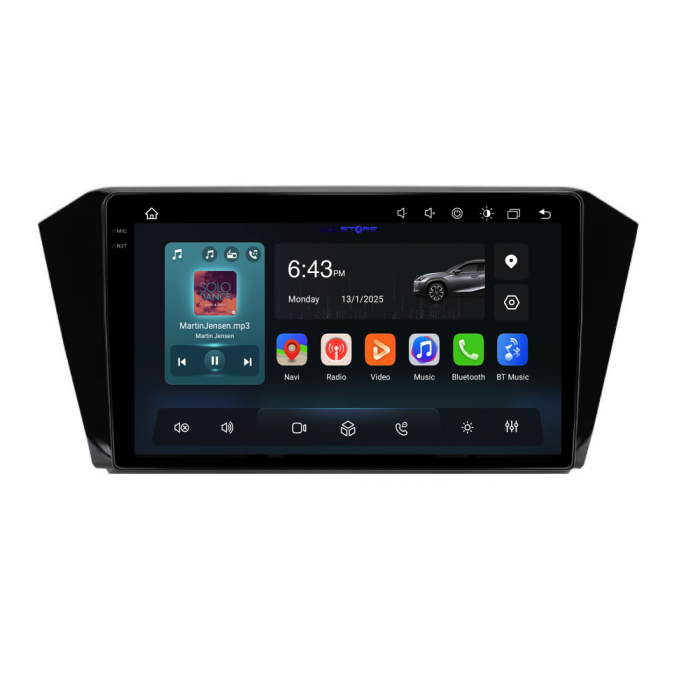 Navigatie Dedicata Volkswagen Passat B8 (2015 - 2022), 10Inch, 2Gb Ram, 32Gb Stocare, Carplay [5]