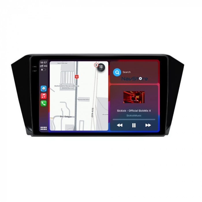 Navigatie Dedicata Volkswagen Passat B8 (2015-2022), Display 2K, 4Gb Ram, 64Gb stocare, Bluetooth, WiFi, Carplay [2]