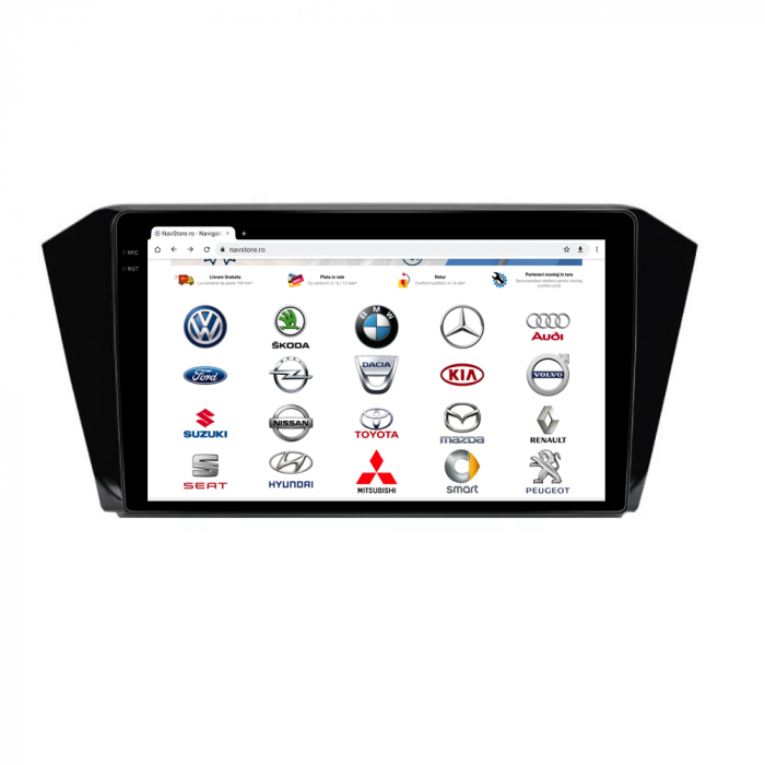 Navigatie Dedicata Volkswagen Passat B8 (2015-2022), Display 2K, 4Gb Ram, 64Gb stocare, Bluetooth, WiFi, Carplay [6]