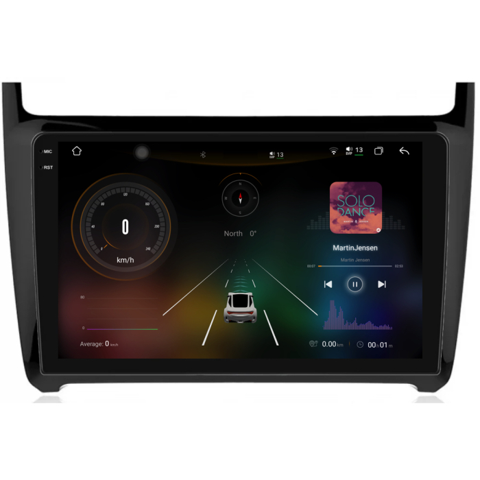 Navigatie Dedicata Volkswagen Polo (2009-2018), 2K, 12Gb Ram, 256Gb Stocare, Carplay [2]