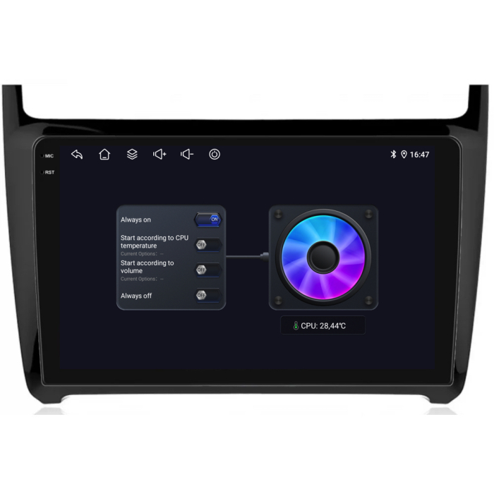 Navigatie Dedicata Volkswagen Polo (2009-2018), 2K, 12Gb Ram, 256Gb Stocare, Carplay [6]