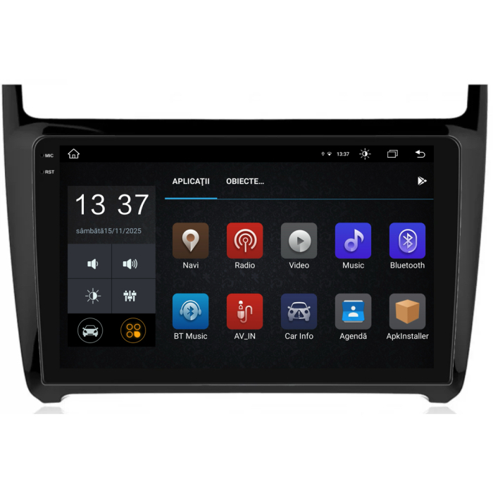 Navigatie Dedicata Volkswagen Polo (2009-2018), 2K, 4Gb Ram, 64Gb Stocare, Carplay [6]