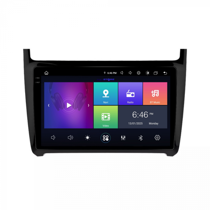 Navigatie Dedicata Volkswagen Polo (2009-2018),QuadCore, 9Inch, 4Gb Ram, 64Gb Stocare, Carplay [6]