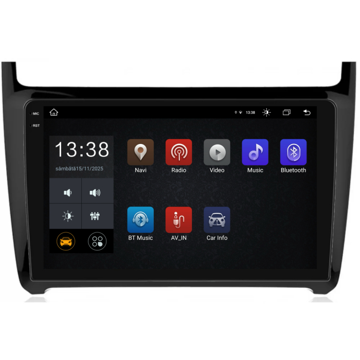 Navigatie Dedicata Volkswagen Polo (2009-2018), 9Inch, 8Gb Ram, 256Gb Stocare, Carplay [5]