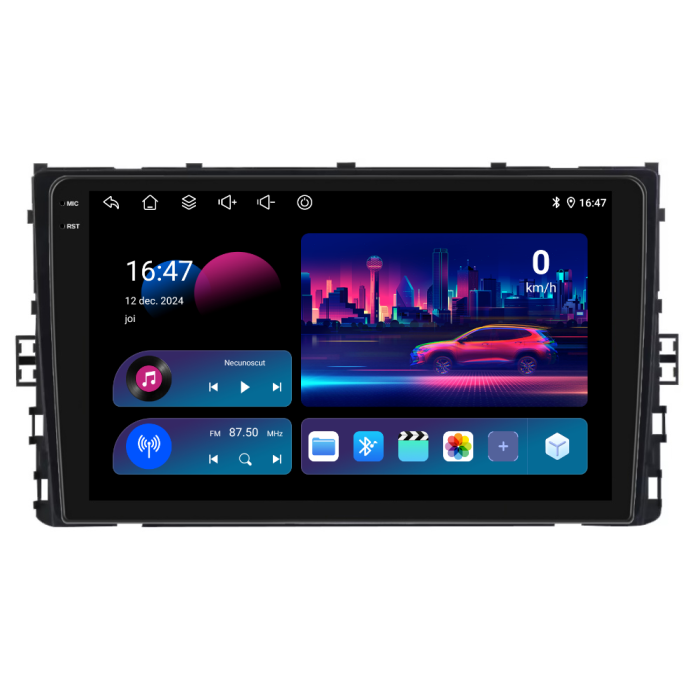 Navigatie Dedicata Volkswagen Polo 2017+, 9Inch, 8Gb Ram, 256Gb Stocare, Carplay [4]