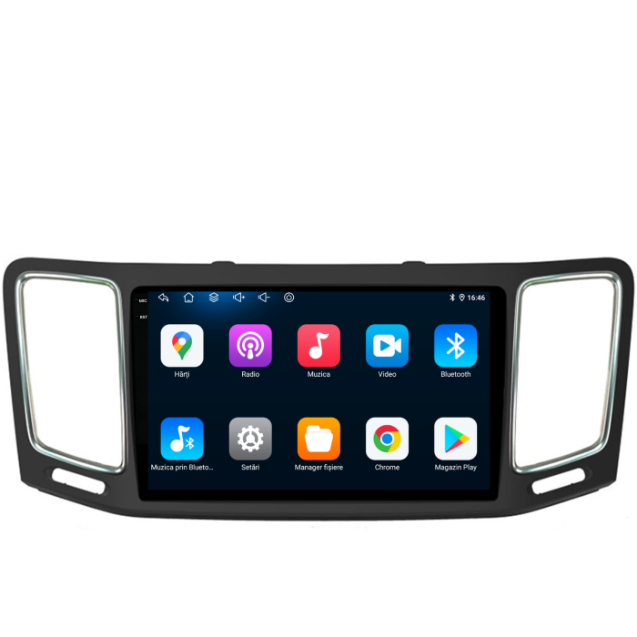 Navigatie Dedicata Volkswagen Sharan (2012-2019), 9Inch, 4Gb Ram, 64Gb Stocare, Carplay [5]
