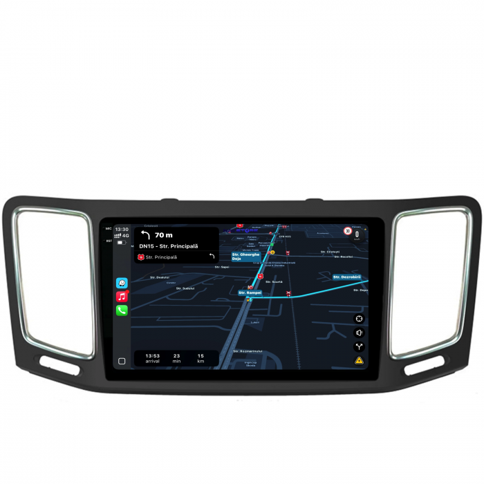 Navigatie Dedicata Volkswagen Sharan (2012-2019), 2K, 12Gb Ram, 256Gb Stocare, Carplay [5]