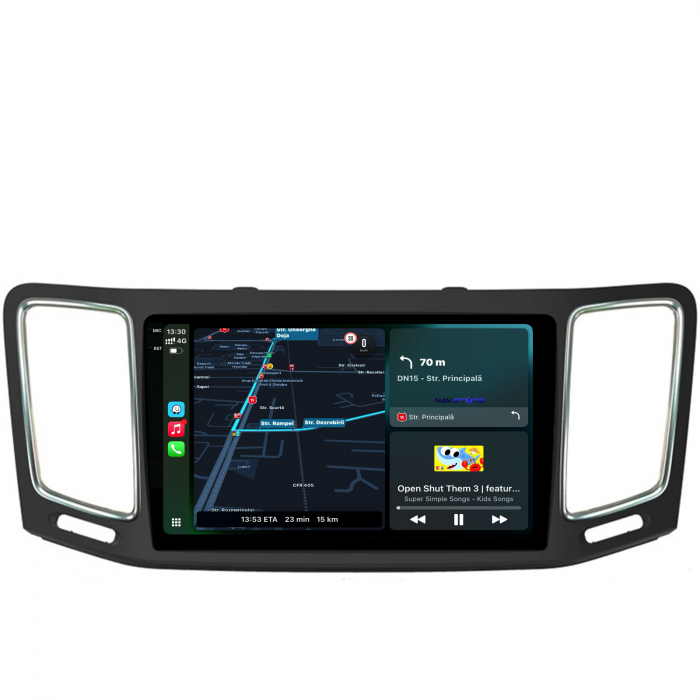 Navigatie Dedicata Volkswagen Sharan (2012-2019), 2K, 12Gb Ram, 256Gb Stocare, Carplay [4]
