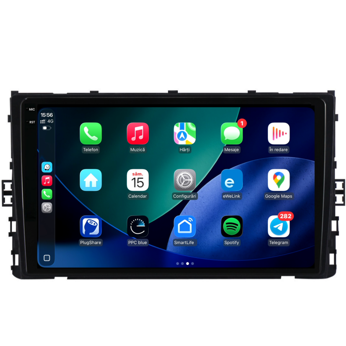 Navigatie Dedicata Volkswagen T-Roc (2017-2025), 2K, 8Gb Ram, 256Gb Stocare, Carplay [3]