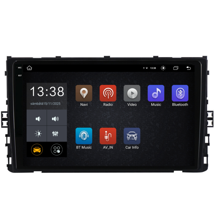 Navigatie Dedicata Volkswagen T-Roc (2017-2025), 2K, 8Gb Ram, 256Gb Stocare, Carplay [4]