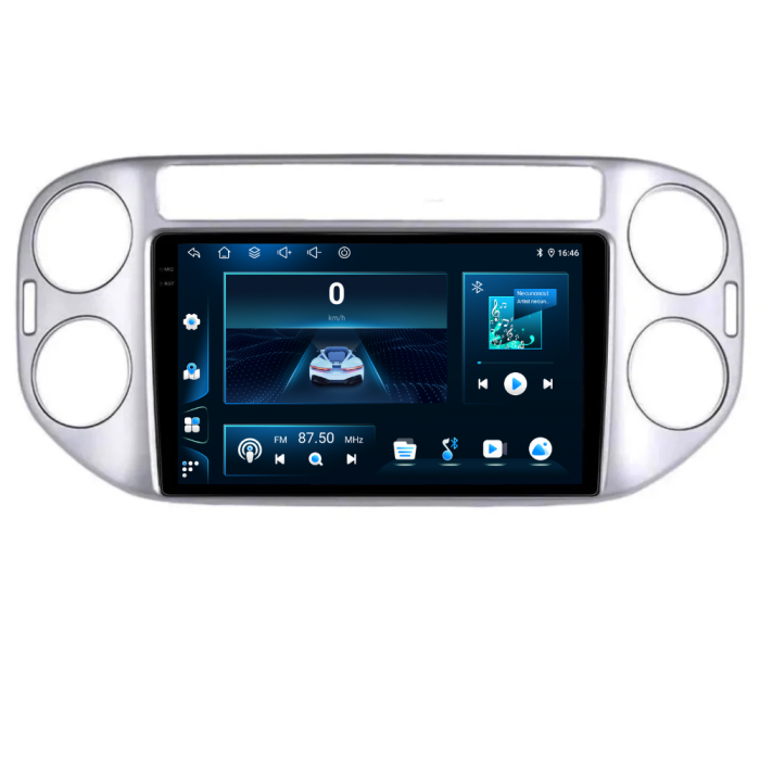 Navigatie Dedicata Volkswagen Tiguan (2006-2016), 9Inch, 4Gb Ram, 64Gb Stocare, Carplay [7]