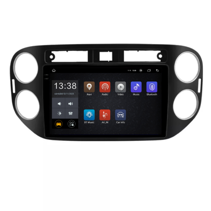 Navigatie Dedicata Volkswagen Tiguan (2011-2016), 2K, 8Gb Ram, 256Gb Stocare, Carplay [4]