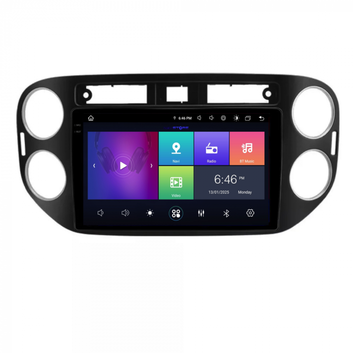 Navigatie Dedicata Volkswagen Tiguan (2011-2016), 9Inch, 4Gb Ram, 64Gb Stocare, Carplay [8]