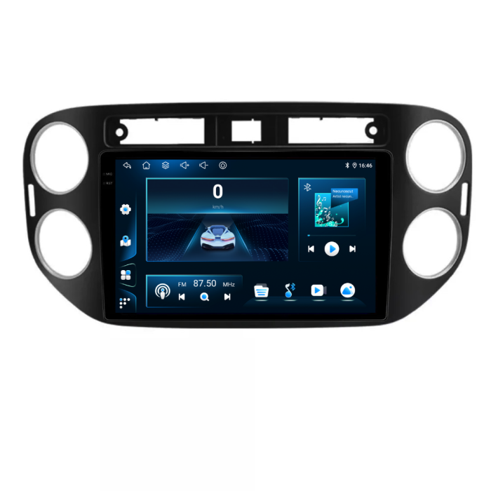 Navigatie Dedicata Volkswagen Tiguan (2011-2016), 9Inch, 6Gb Ram, 128Gb Stocare, Carplay [7]