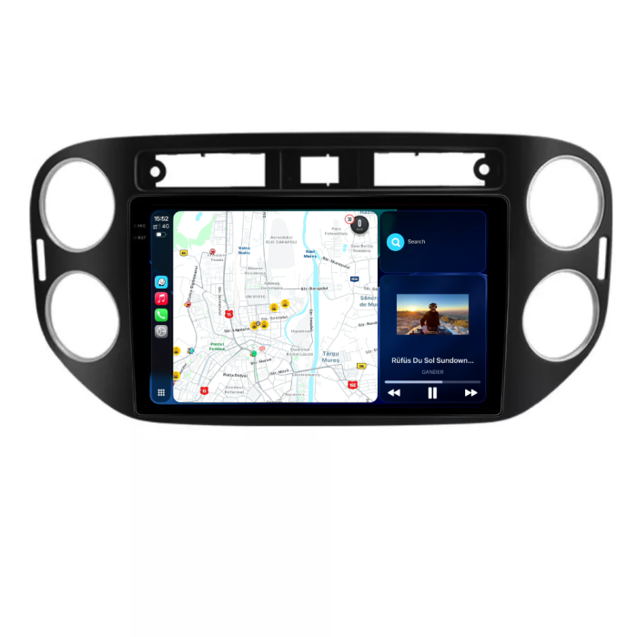 Navigatie Dedicata Volkswagen Tiguan (2011-2016),QuadCore, 9Inch, 4Gb Ram, 64Gb Stocare, Carplay [2]