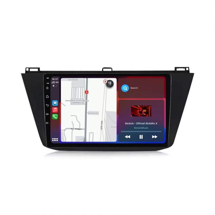 Navigatie Dedicata Volkswagen Tiguan (2016 - 2023) 10 Inch, 6Gb Ram, 128Gb stocare, Carplay [3]